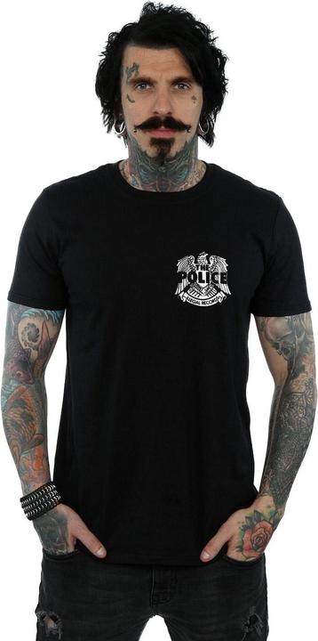 Image du produit The Police - T-shirt ILLEGAL RECORDS EAGLE CHEST - Homme (XL)