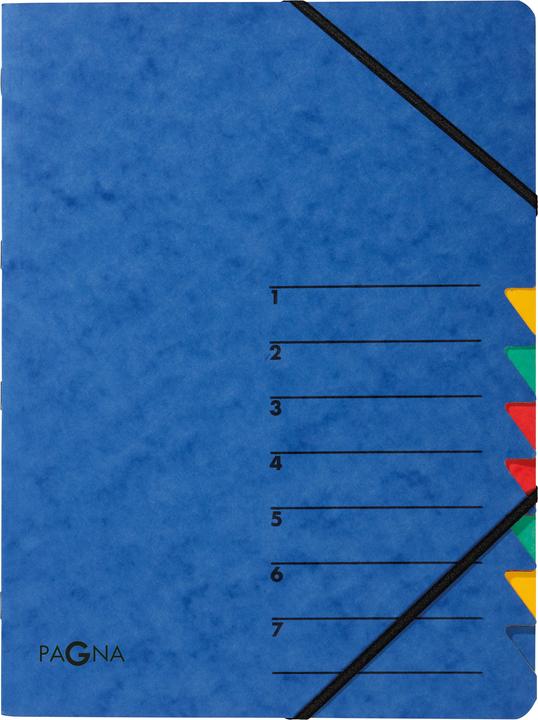 Image du produit Pagna Porte-documents Easy, DIN A4, fermeture élastique, 7 pièces (A4, 5 x)