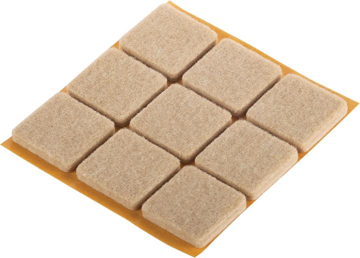 Actual product image Fix-o-moll Parquet gliders (Parquet floor gliders, 9 Piece)