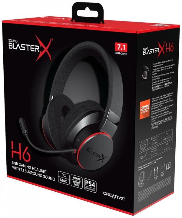 Immagine prodotto Creative Sound Blaster X H6 (Cablato)
