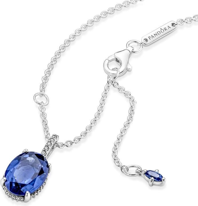 Produktbild Pandora Halskette Funkelndes Statement Halo (Silber 925, 45 cm)