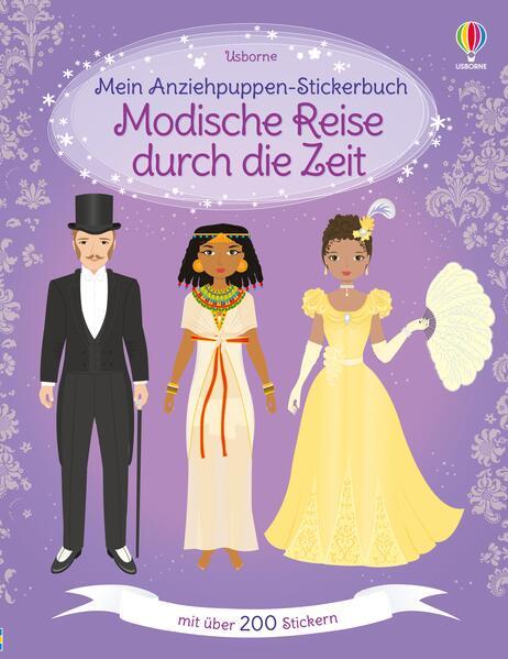 Produktbild Mein Anziehpuppen-Stickerbuch: Modische Reise durch die Zei