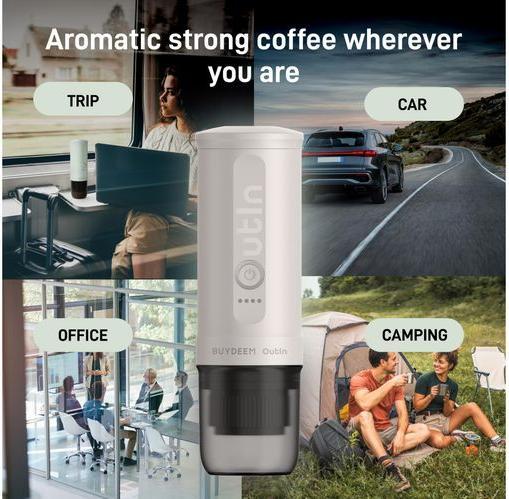 Immagine prodotto Buydeem Reisekaffeemaschine Nano Kapseln (0.08 l)