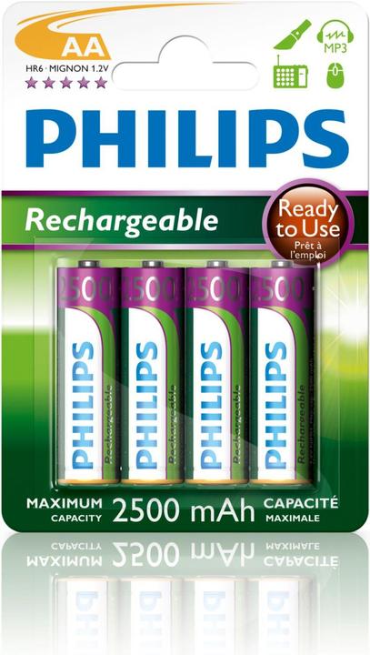 Immagine prodotto ProPlus Ricaricabile (4 pz., AA, 2500 mAh)