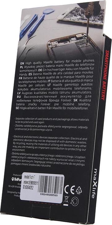 Produktbild Maxlife Akku für Xiaomi Redmi 7 / Redmi Note 8 / 8T BN46 4000mAh