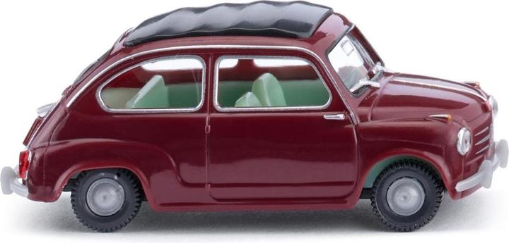 Image du produit Wiking 009908 H0 Voiture modèle Fiat 600, bordeaux