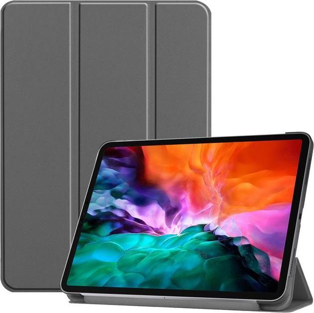 Produktbild MU Classic Dreifach faltbare Leder Hülle (iPad Pro 12.9 2021 (5. Gen))