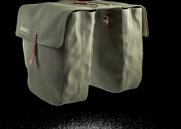 Brooks Running Brooks Bricklane Roll Up Taschen, sage green/honey, Volumen: 28 Liter pro Tasche (28 l, Rahmentasche)