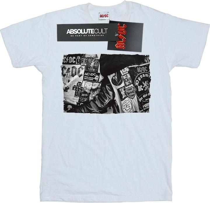AC/DC Badges And Posters Collection TShirt