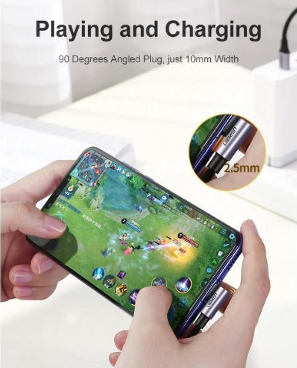 Actual product image Ugreen USB C — USB C (1 m, USB 2.0)