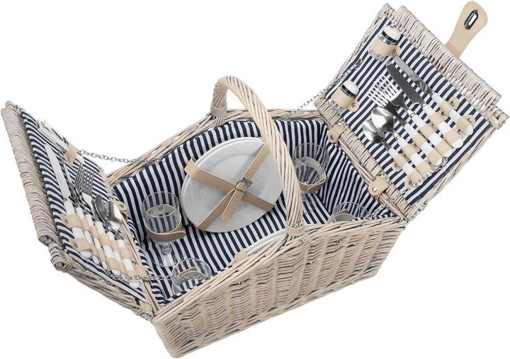 Actual product image Anndora 4 Personen Picknickkorb, 23-teilig