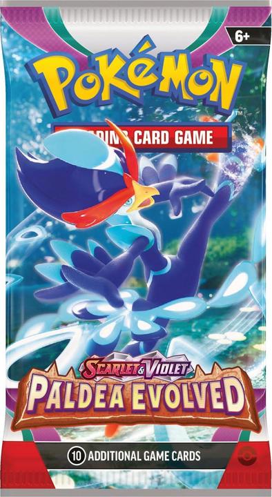 Pokémon Paldea Evolved (Englisch, Booster Pack)