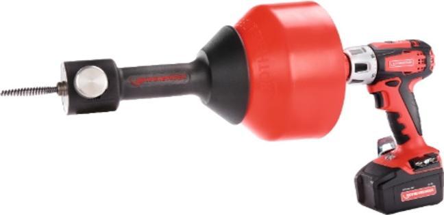 Produktbild Rothenberger Elektrorohrreinigungsgerät ROSPIMATIC CL Gr Spirallänge 7,5 m Spiralen-Ø 8 mm (1 Stk.)