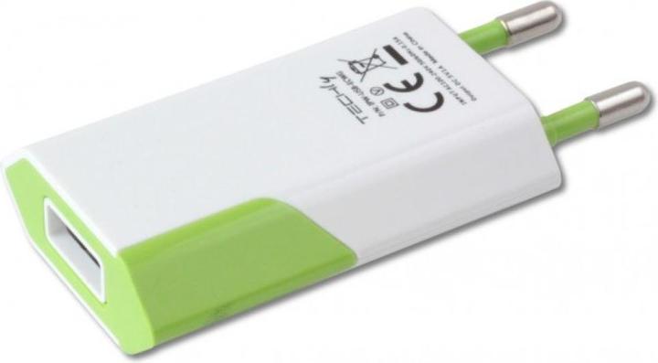 Actual product image Techly Slim USB charger 5V/1A (USB 2.0)