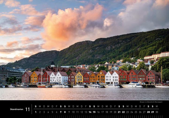 Actual product image Skandinavien Premiumkalender 2026 (50 x 35 cm, Hardcover, German)