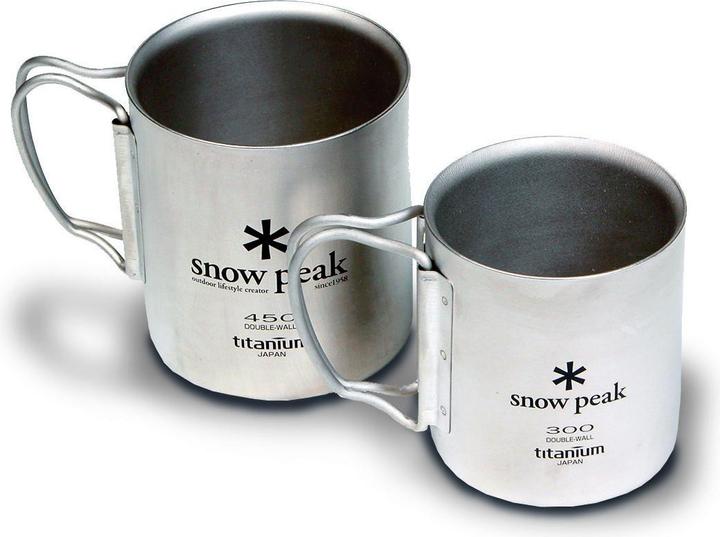 Actual product image Snow Peak Double Wall Cup Titanium 300