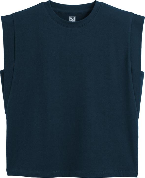 Actual product image La Redoute Collections Sleeveless top with a round neckline (XL)