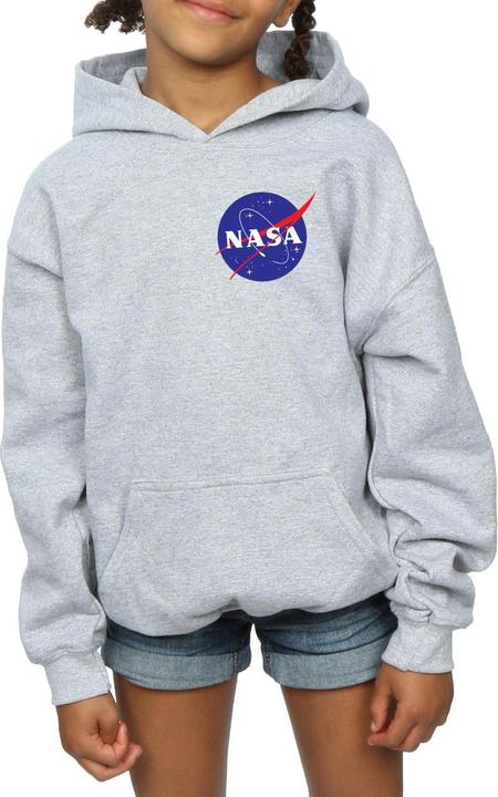 Produktbild Nasa Classic Insignia Chest Logo Kapuzenpullover Mädchen (140, 146)