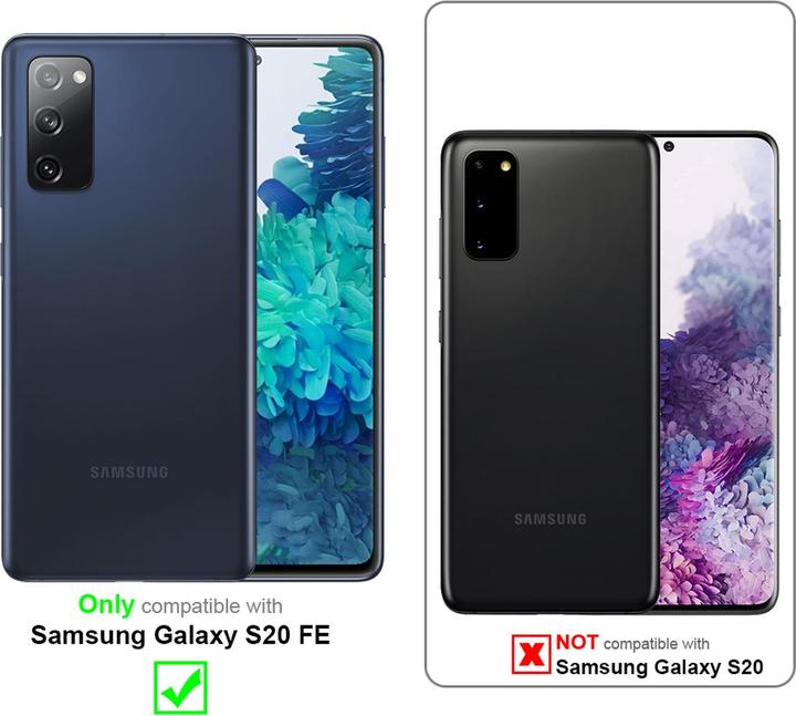 Actual product image Cadorabo TPU Matt Metallic Cover (Samsung Galaxy S20 FE)