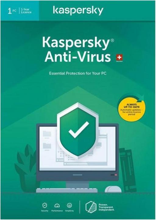 Immagine prodotto Kaspersky Anti-Virus (1 Utente, 12 mesi)