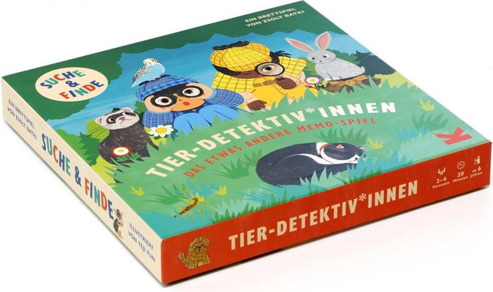 Produktbild Suche & finde. Tier-Detektiv*innen (Deutsch, Batki Zsolt, 2024)