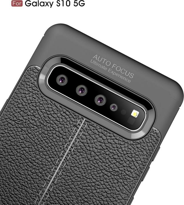 Image du produit Screenguard Samsung Galaxy S10 5G Housse Design en cuir TPU Cover (Samsung Galaxy S10 5G)