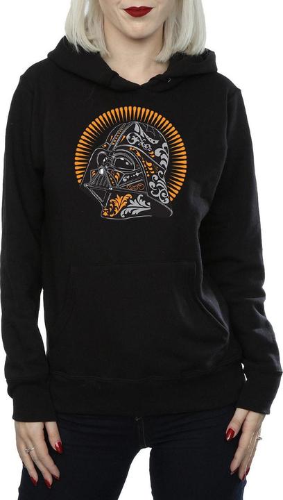 Actual product image Star Wars Womens/Ladies Darth Vader Dia De Los Muertos Hoodie (M)