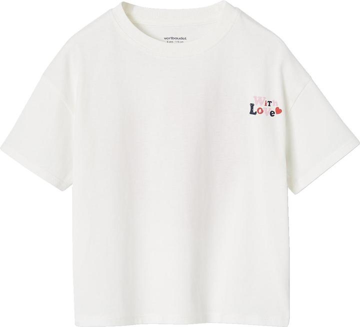 Immagine prodotto Vertbaudet Bedrucktes Mädchen T-Shirt, leichte Oversized-Form (98)