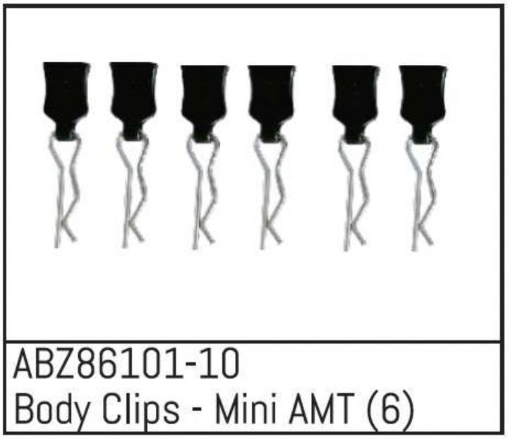 Produktbild Absima Body Clips - Mini AMT (6 St.)