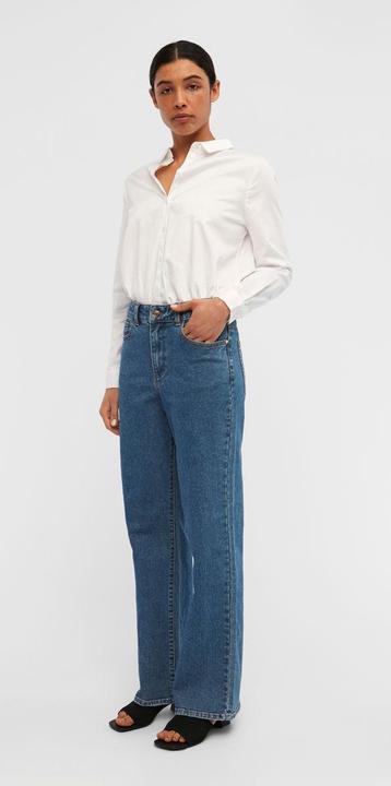 Actual product image Object Mid Waist Wide Fit Jeans (L)