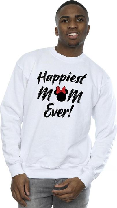 Immagine prodotto Disney Minnie Mouse Happiest Mom Ever Felpa Uomo (S)