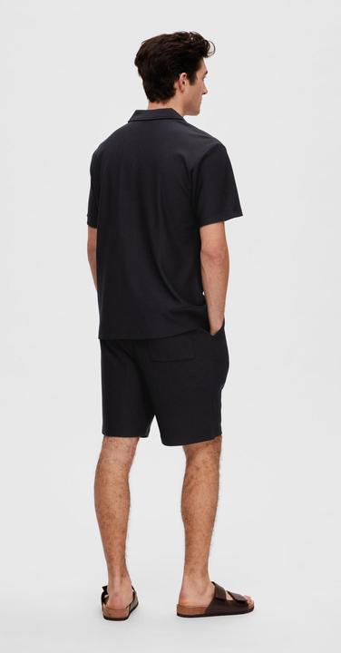 Actual product image Selected Homme Ribbed short sleeve shirt (XL)