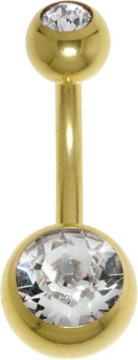 Bijouteria Bauchpiercing (Chirurgenstahl, Swarovski Kristall)