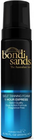 Bondi Sands 1-Hour Express Self Tanning Foam Lightweight Fragrance-Free Formula 200mL 6.76oz (Selbstbräunungsschaum, 200 ml)