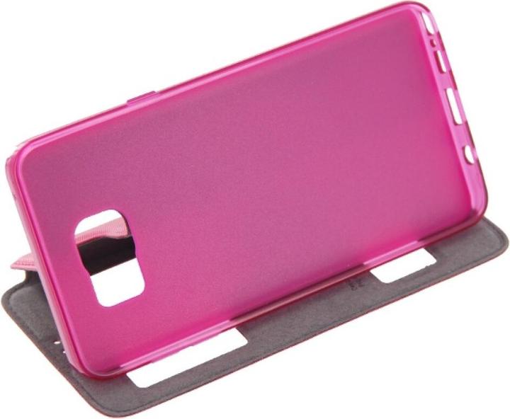 Actual product image Puloka Flip Case Samsung Galaxy Note 5 Pink (Samsung Galaxy Note 5)