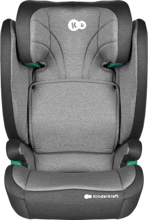 Actual product image KinderKraft Junior Fix 2 I-Size Rocket Grey (Child seat, ECE R129/i-Size Standard)