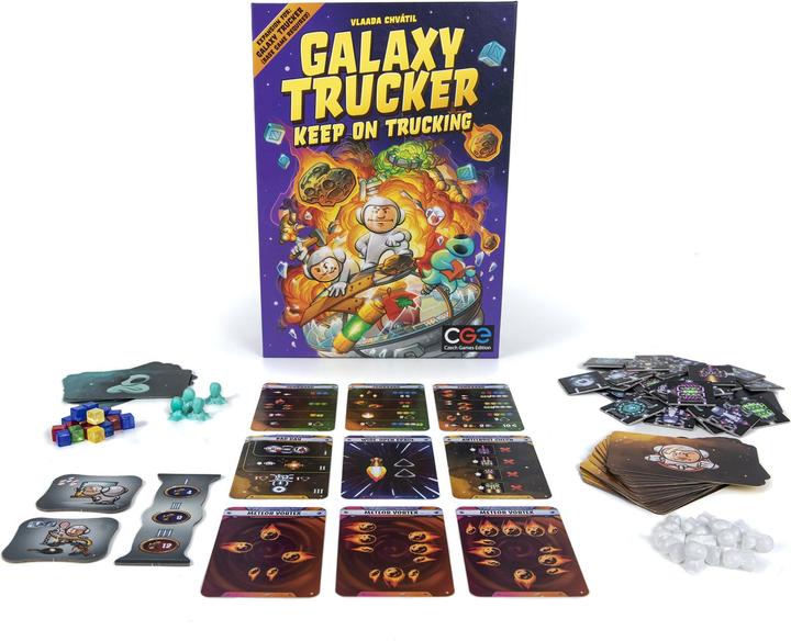 Image du produit Czech games edition CZ118 - Galaxy Trucker 2nd Edition : Immer weiter!, jeu de société, pour 2-4 joueurs (extension DE) (Allemand)