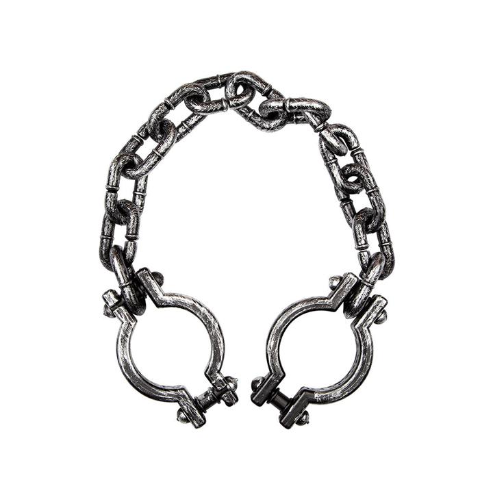 Actual product image Wicked Costumes Convict shackles chains 82cm