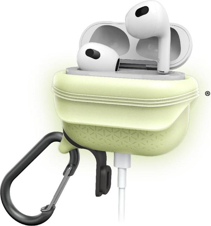 Actual product image Catalyst Vibe Waterproof Protective Case for AirPods Yellow (Headphone bag)