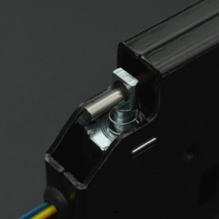 Actual product image DFRobot Electromechanical locker lock 12V DC with latch