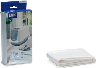 Actual product image Savic CAT LITTER BAG 6PCS 67X48CM