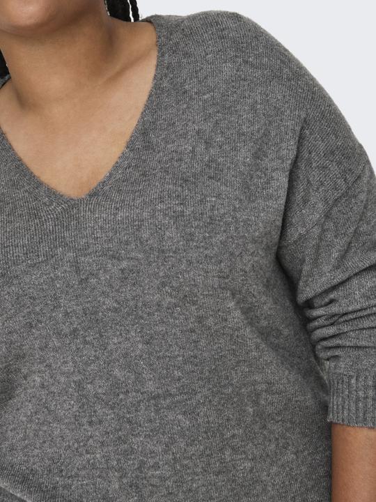 Produktbild Only Curvy V-Ausschnitt Strickpullover Strickpullover (S)