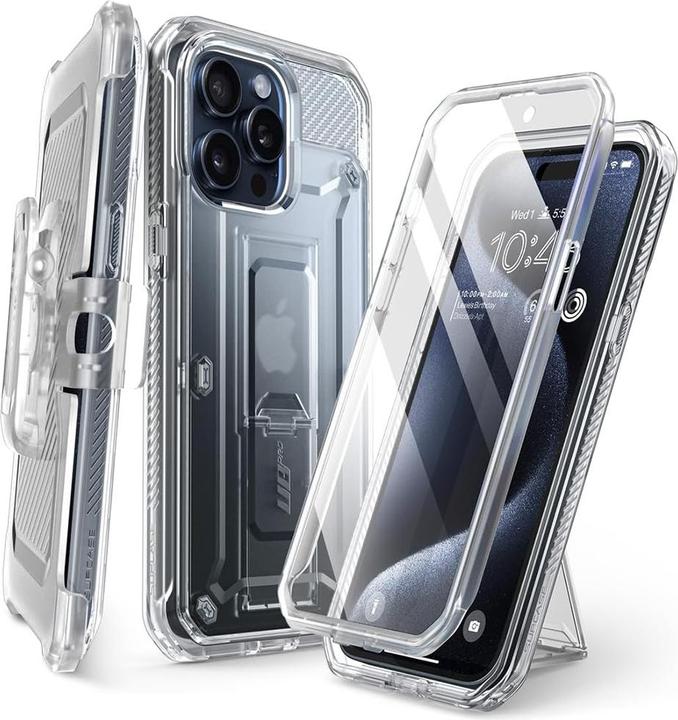 Image du produit Supcase - Unicorn Beetle Pro - iPhone 15 Pro - Clear (Apple iPhone 15 Pro)