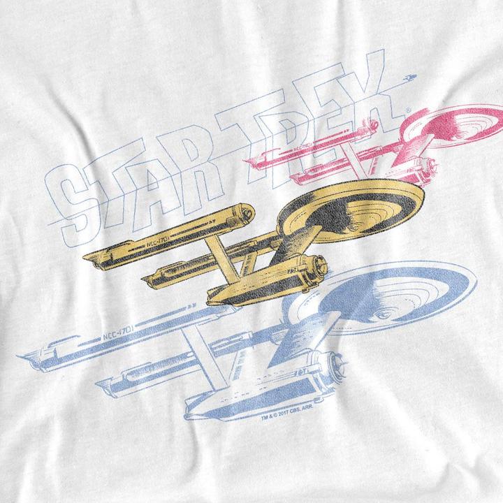 Actual product image Mens Tri Enterprise Retro T-Shirt (S)