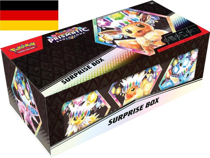 Produktbild Pokémon Prismatic Evolutions (Deutsch, Box Set & Collection)