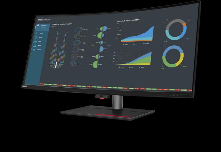 Produktbild Lenovo ThinkVision P40w-20 (5120 x 2160 Pixel, 40")