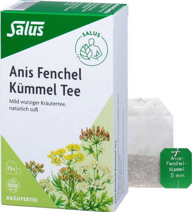 Actual product image Salus Anis Fenchel Kümmeltee Bio (50 g)