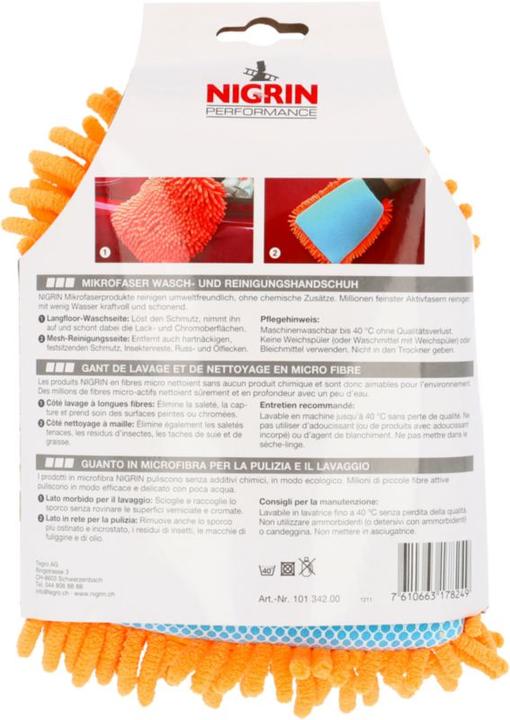 Valori nutrizionali e ingredienti Nigrin Guanto da lavaggio