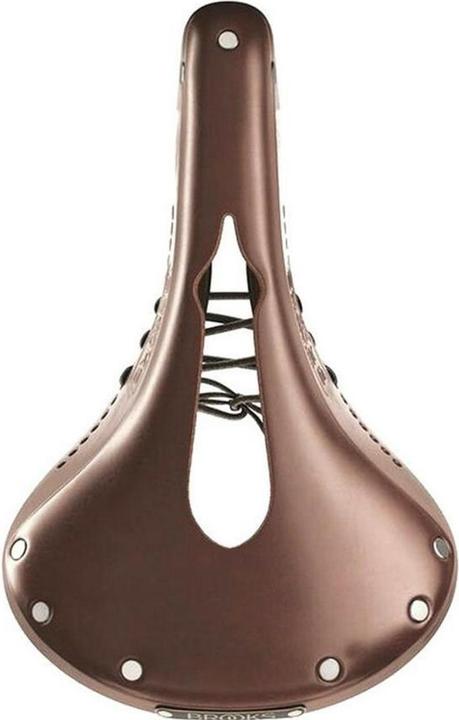 Actual product image Brooks Running BROOKS Bicycle Saddle Flyer Carved, Aged Brown