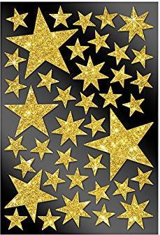 Immagine prodotto Braun + Company Sticker glitter stelle